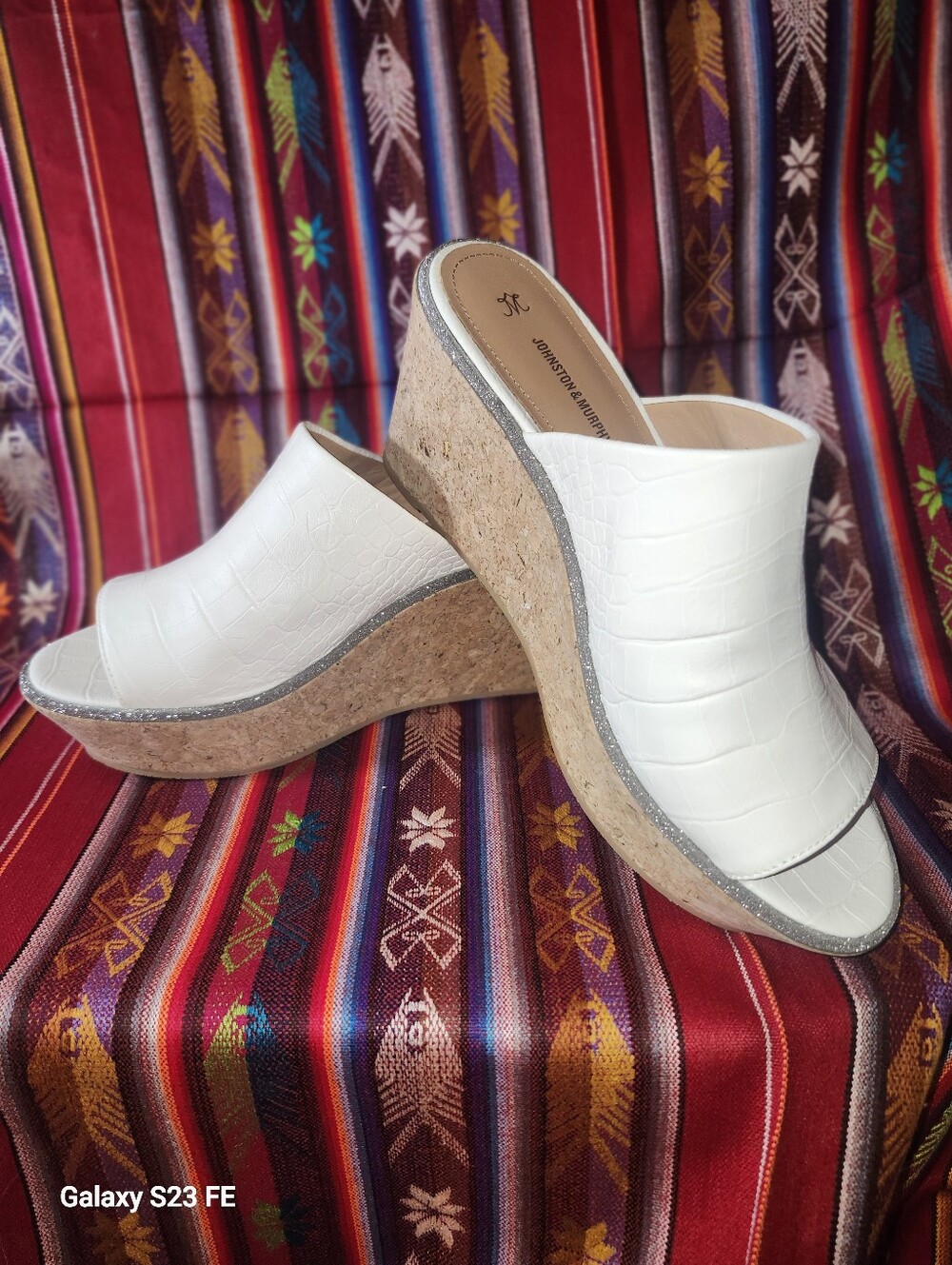 NWT Johnston And Murphy Jade Slide Size 8.5 (NO BOX)